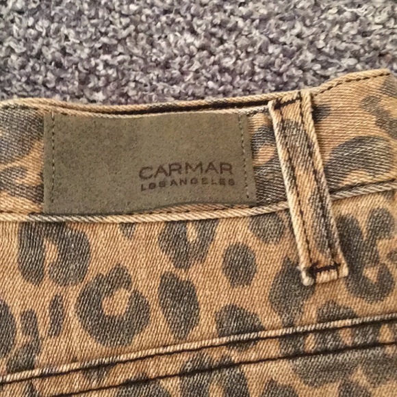 Current/Elliott Brown and Black Skater Mini Skirt - Picture 3 of 16